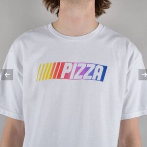 Pizza Funny Shirt Sz L